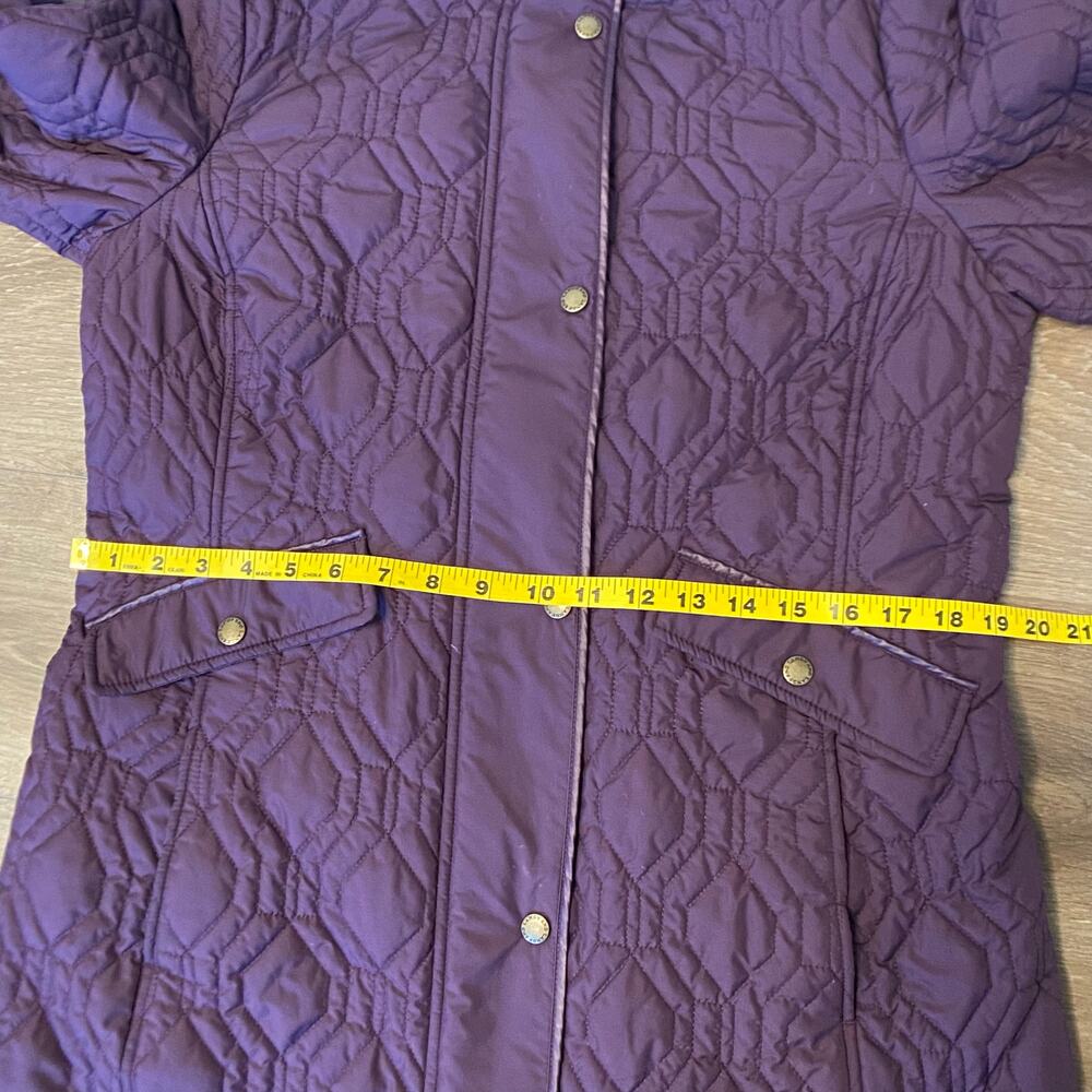 Land's End Primaloft Geometric Pattern Quilted Wi… - image 8